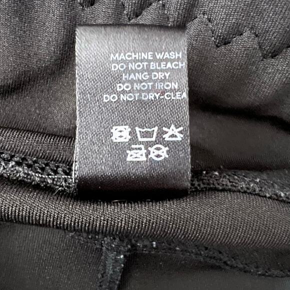 Pop Fit Athleisure Stretch Black Leggings Side Pockets | Women's Plus Size 2XL - Picture 6 of 10